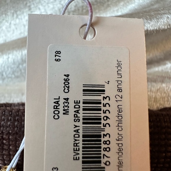 Kate Spade heart logo necklace, two sides brand new - Picture 8 of 8